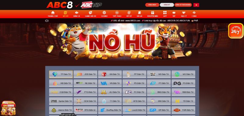 Slot game (Trò chơi quay hũ)